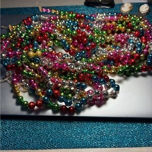 Gorgeous Vintage glass mercury bead garland for Tree